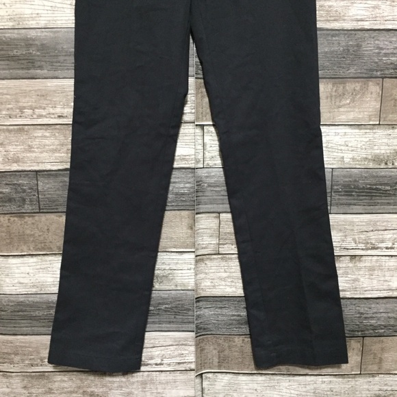 Dickies Skinny Fit Straight Twill Pants Youth Size 18 Black (Inseam 31) - Picture 7 of 9
